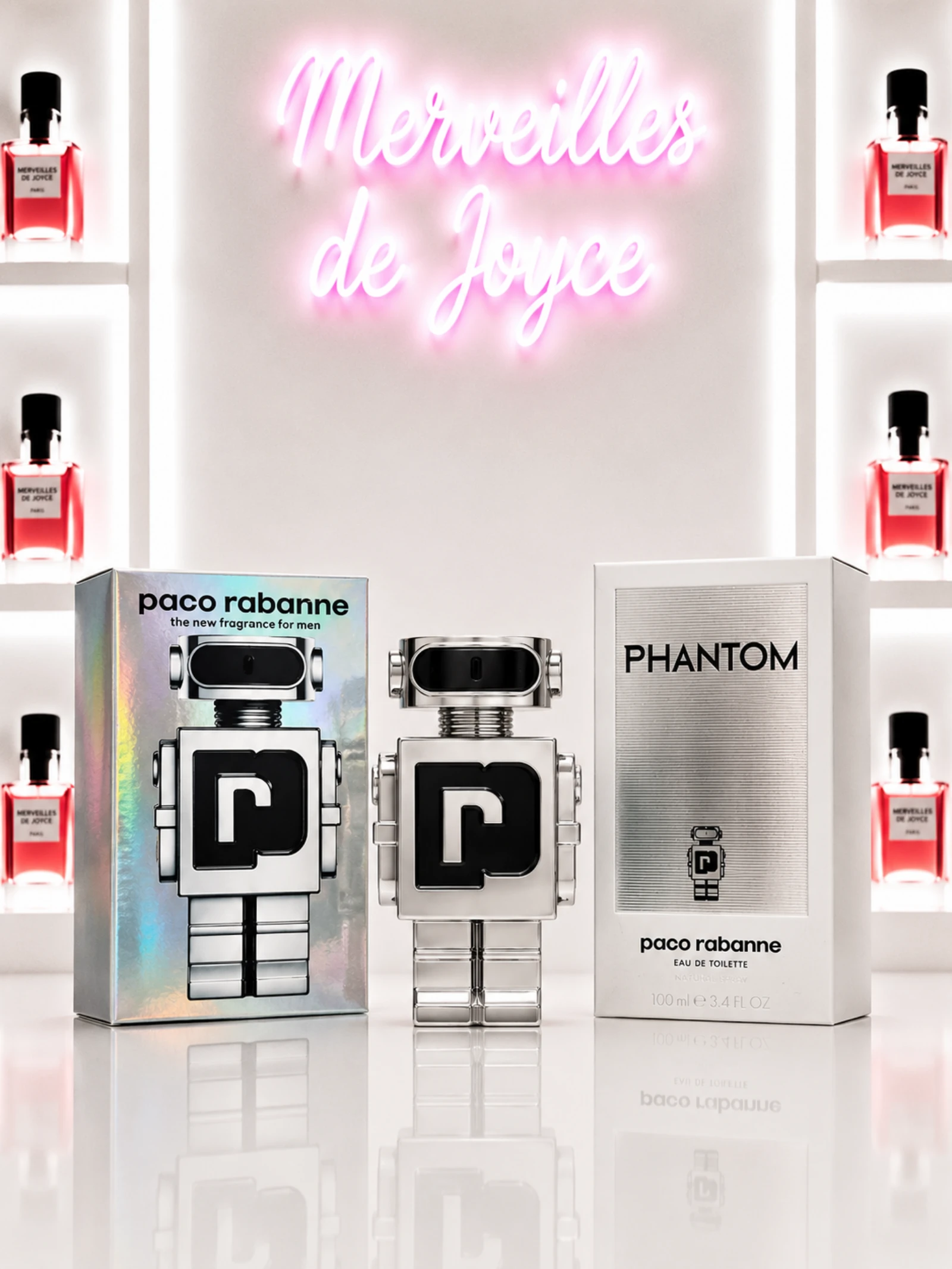 🤖 Phantom – Paco Rabanne – Eau de Toilette 100 ml | Parfum Homme